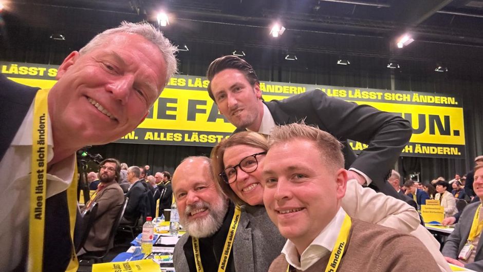 Beim FDP-Bundesparteitag